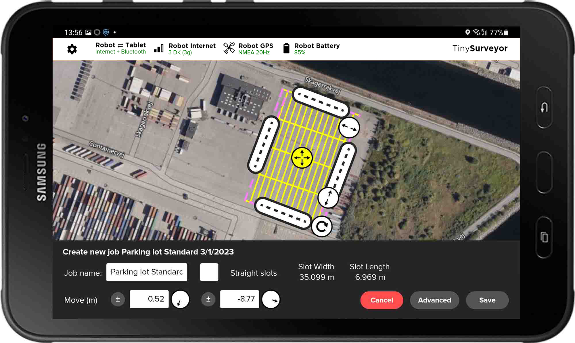 TinySurveyor_Selected_Field.png